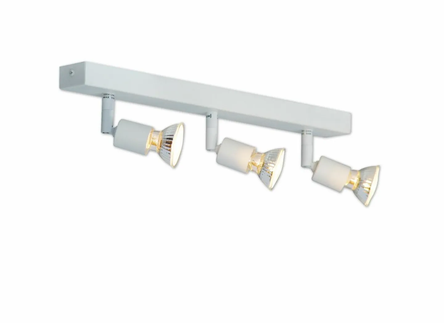 Opbouwspot met 3 spots 28W GU10- Opbouwspots|Opbouwspots