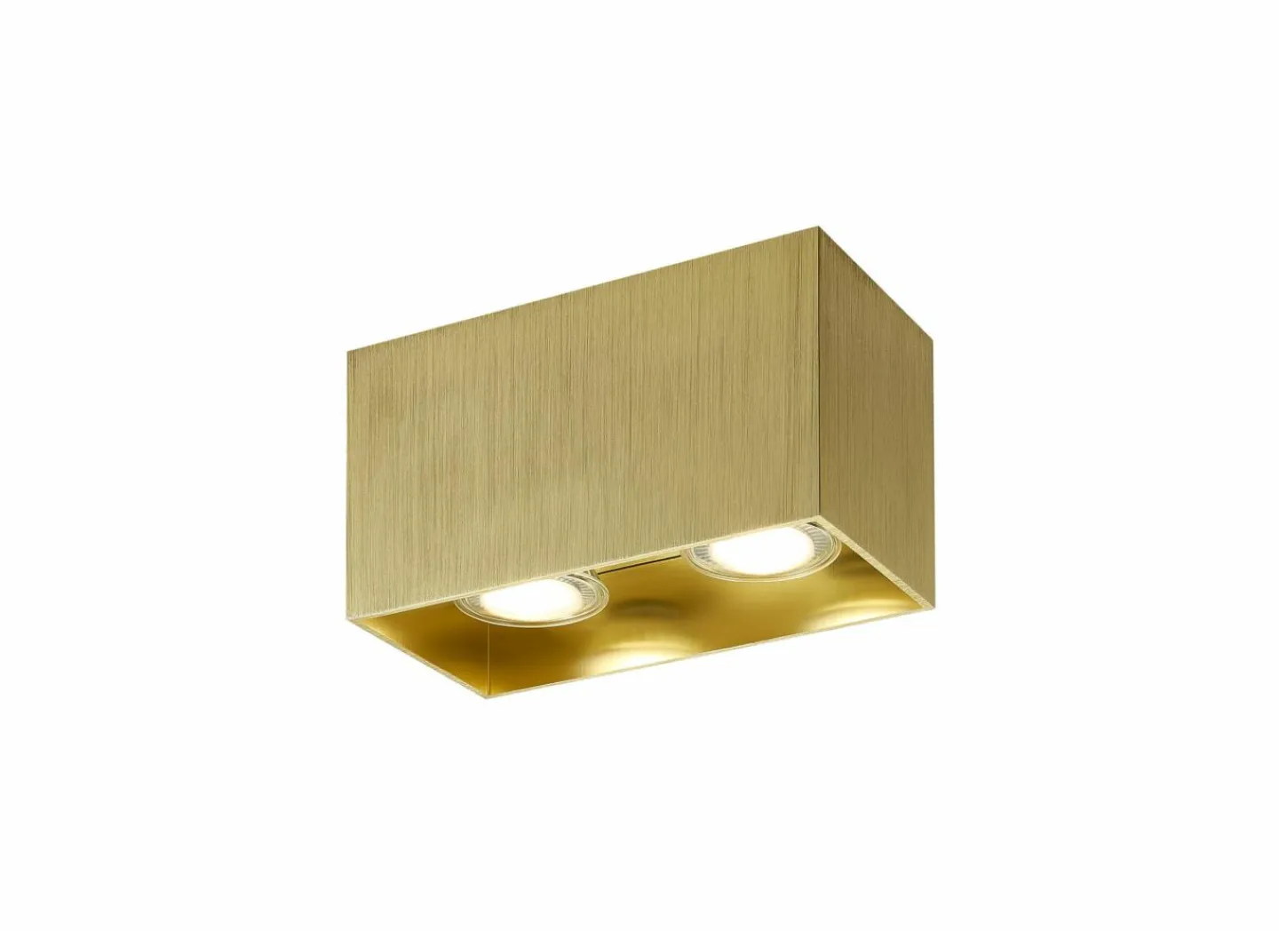 Opbouwspot met 2 spots 2x50W GU10- Opbouwspots|Opbouwspots