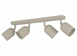 Opbouwspot Tilston met 4 spots 40W E14 zand- Opbouwspots|Opbouwspots