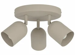 Opbouwspots|Opbouwspots|Opbouwspot Tilston met 3 spots 40W E14 zand