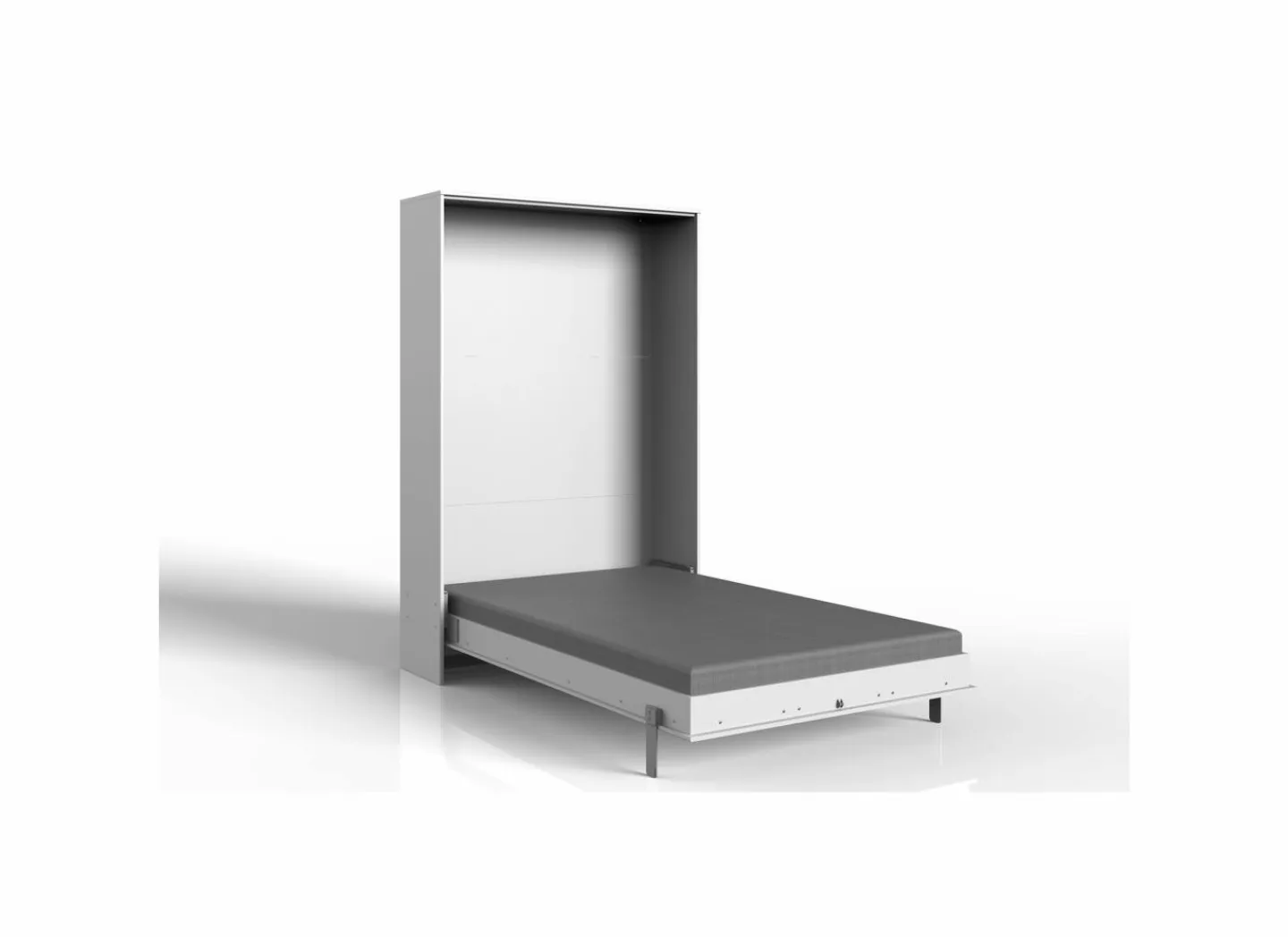 Opklapbed Juist 140x200cm - decor - wit- Opklapbedden