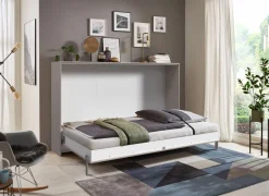 Opklapbedden|Opklapbed Juist 120x200cm - decor - sahara grijs