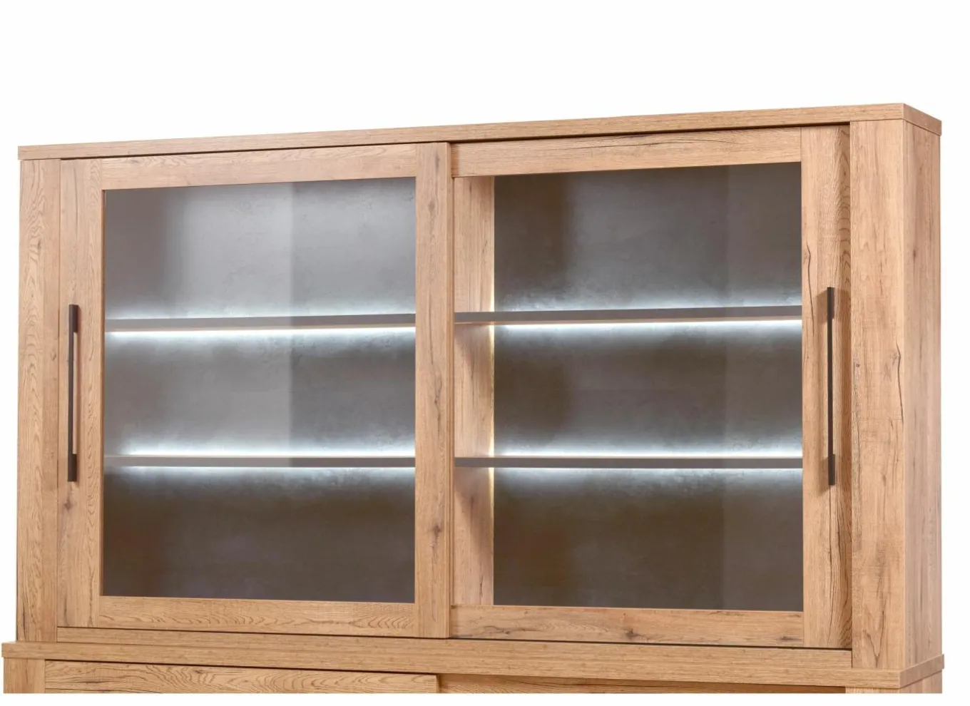 Dressoirs|Opzetstuk Otto 230cm - decor - scarlet eik