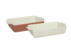 Ovenschotels|Ovenschaal 31x18cm - keramiek - multicolor