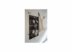 Tiseco Ovenwant Toledo 33x17cm - katoen & polyestervezel - zwart set van 2- Ovenwanten & Pannenlappen