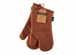 Tiseco Ovenwant Velmar 17x33cm - katoen & polyester - cognac- Ovenwanten & Pannenlappen