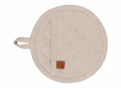 Cosy & Trendy Ovenwanten & Pannenlappen|Pannenlap Stoff Ø20cm - katoen - zand