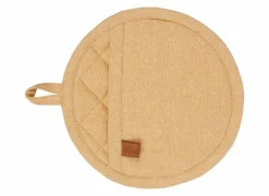 Cosy & Trendy Ovenwanten & Pannenlappen|Pannenlap Stoff Ø20cm - katoen - amber