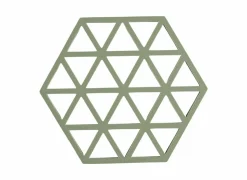 Pannenonderzetter 16x14cm - silicone - rosemary- Pannenonderzetters