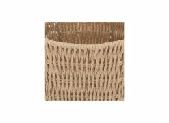 Papiermand Cord H25cm - papier - beige- Bureau-Accessoires