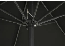 Parasol Nerissa Ø300cm zwart met beschermhoes- Staande Parasols