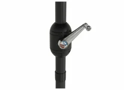 Parasol Nerissa Ø300cm zwart met beschermhoes- Staande Parasols