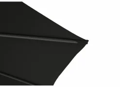 Parasol Nerissa Ø300cm zwart met beschermhoes- Staande Parasols