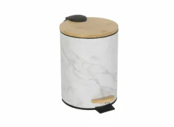 Pedaalemmer Lea 3L wit- Vuilnisbakken|Vuilnisbakken