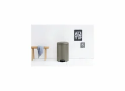 Brabantia Vuilnisbakken|Vuilnisbakken|Pedaalemmer NewIcon 20L platinum