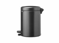Brabantia Pedaalemmer NewIcon   - 5L - confident grey- Vuilnisbakken|Vuilnisbakken