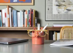 Bergers Bureau-Accessoires|Kinderdecoratie|Pennen- en brilhouder Kat