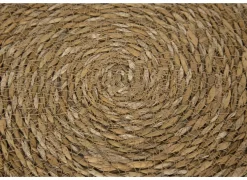 Placemats|Placemat Cleve Ø37cm - jute & zeegras - naturel