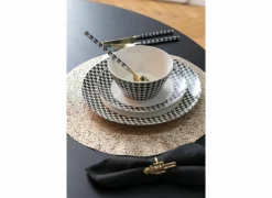 Placemats|Kerstdecoratie|Placemat Ø38cm - kunststof - goud