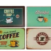 Placemats|Placemat Coffee 29x44cm - kunststof - multicolor