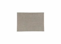 Placemat Textilene 35x50cm - kunststof - donkergrijs- Placemats