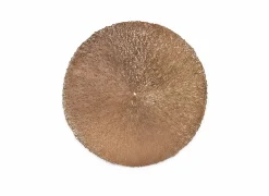 Placemats|Placemat Vene Ø38cm - kunststof - koper