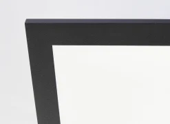 Brilliant Plafondlamp Briston 79,5x39,5cm - kunststof & metaal - zwart- Plafonnier