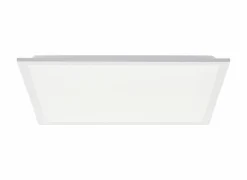 Brilliant Plafondlamp Briston 45x45x5cm - kunststof & metaal - wit- Plafonnier