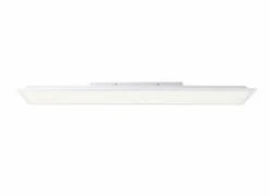 Brilliant Plafonnier|Plafondlamp Briston 100x25x5cm - kunststof & metaal - wit