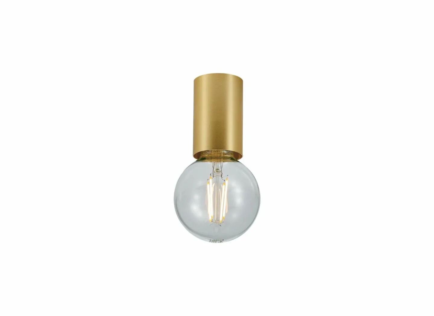 Plafondlamp Ø5,6cm 40W E27- Plafonnier