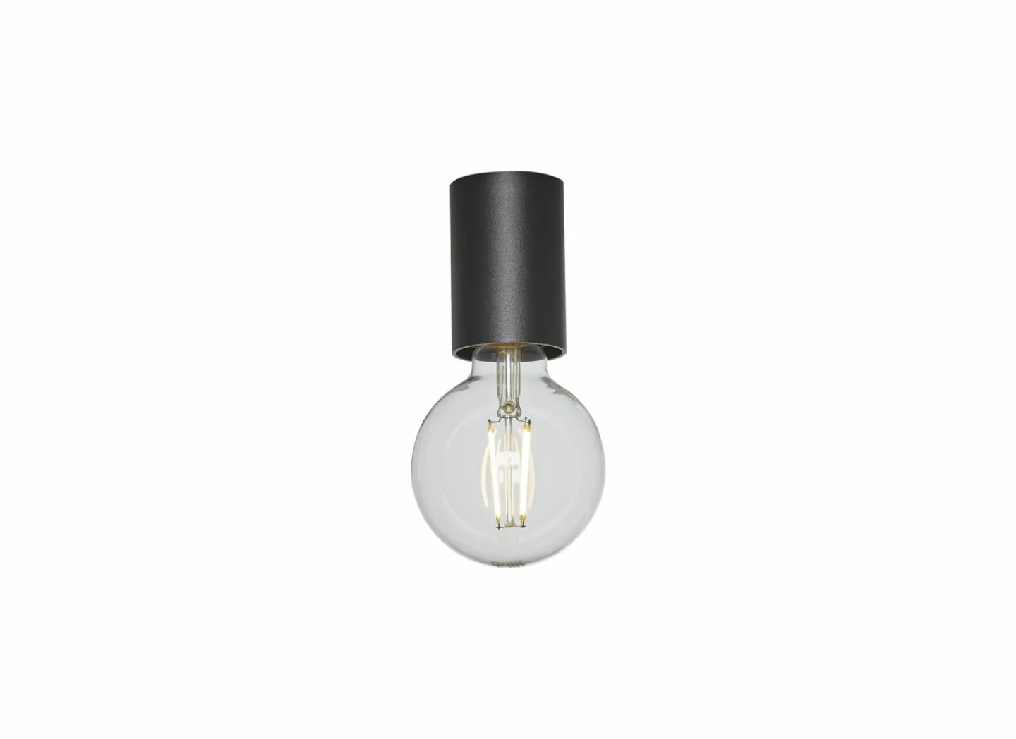 Plafondlamp Ø5,6cm 40W E27- Plafonnier