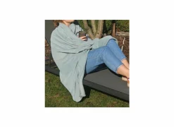 Plaid Antwerpen 150x200cm - microvezel - blauw & groen- Plaids|Energie Besparen