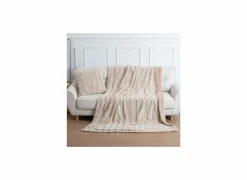 Plaid Canada 150x200cm - microvezel - beige- Plaids|Plaids