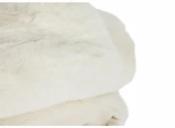 Plaids|Plaids|Plaid Yucatan 140x180cm - fluweel - ivory