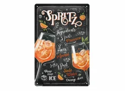 Plakkaat Aperol Spritz 20x30cm - metaal - meerkleurig- Andere Wanddecoratie