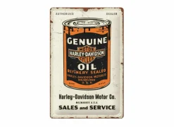 Andere Wanddecoratie|Plakkaat Harley-Davidson 20x30cm - metaal - meerkleurig