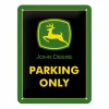 Plakkaat John Deere Parking only 15x20cm - metaal - meerkleurig- Andere Wanddecoratie