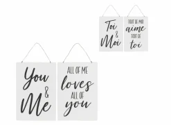 J line Andere Wanddecoratie|Plakkaat Teksten Engels Frans 20x29cm