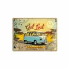 Andere Wanddecoratie|Plakkaat Volkswagen Van 40x30cm  - metaal - multicolor
