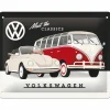 Andere Wanddecoratie|Plakkaat VW Meet the classics 15x20cm - metaal - meerkleurig