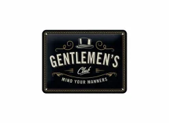 Andere Wanddecoratie|Plakkaat 15x20cm Gentlemen's Club