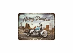 Andere Wanddecoratie|Plakkaat 15x20cm Harley Davidson