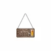 Plakkaat 10x20cm Welcome to the Beer Garden- Andere Wanddecoratie