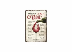 Plakkaat 20x30cm Wine- Andere Wanddecoratie