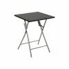 Plooitafel 60x60cm zwart- Plooitafels