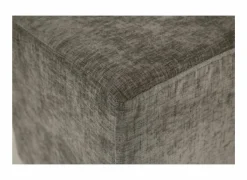 Poefs & Voetenbankjes|Poef Daddy 41x41cm - ribfluweel - donkergrijs