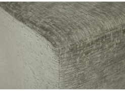 Poef Daddy 41x41cm - ribfluweel - beige- Poefs & Voetenbankjes