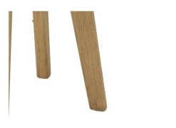 Poefs & Voetenbankjes|Poef Gimli Ø35cm - stof - wit