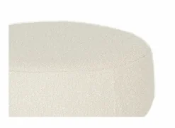 Poefs & Voetenbankjes|Poef Gimli Ø35cm - stof - wit