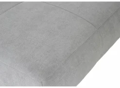 Poef Gulliver 126x126x41cm - stof - grijs- Poefs & Voetenbankjes